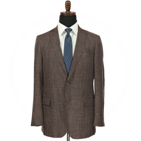 J.Hilburn Other - J. Hilburn Vitale Barberis Canonico Wool Cotton Linen Silk Blend Sport Coat 40R